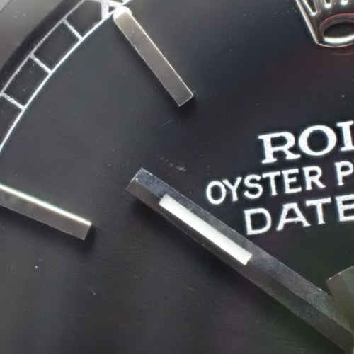 [Warranty included] 16220 Datejust SS Stainless Steel P-Serial (2000) Automatic Movement Purchased October 2001 Black Silver