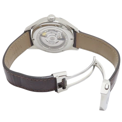 Carrera Caliber 5 WAR201B-1 SS 不锈钢/皮革鳄鱼纹自动上链白棕色