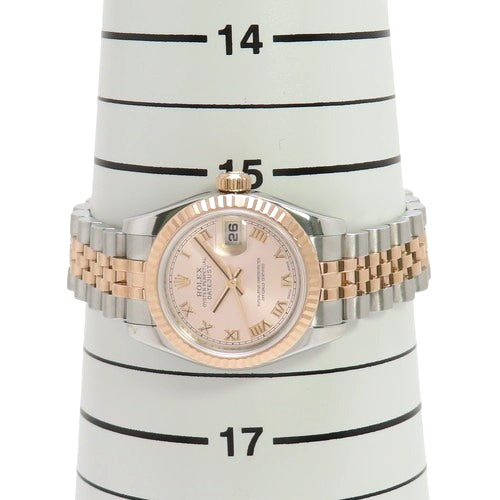 [Warranty included] 179171 Datejust 26 RG/SS Everose Gold/Stainless Steel M Serial (2007-2008) Automatic Movement Purchased October 2008 Pink Silver