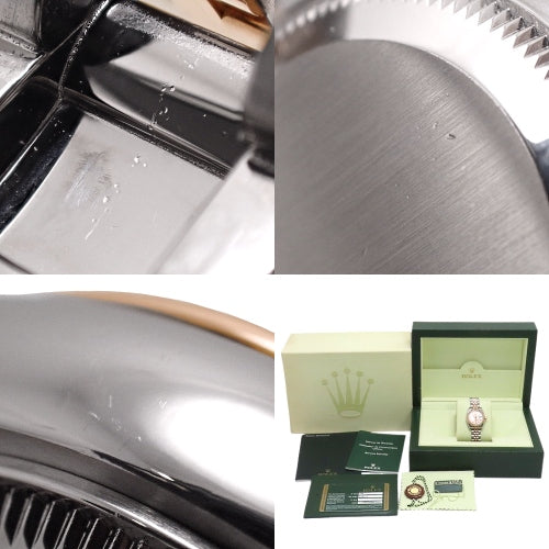 [Warranty included] 179171 Datejust 26 RG/SS Everose Gold/Stainless Steel M Serial (2007-2008) Automatic Movement Purchased October 2008 Pink Silver
