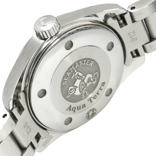 [Warranty included] Seamaster Aqua Terra 150 2577.80 SS Stainless Steel Quartz Movement Purchased in April 2012 Blue Silver