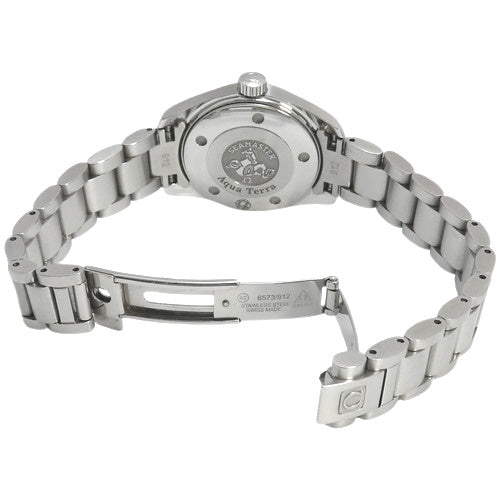 [Warranty included] Seamaster Aqua Terra 150 2577.80 SS Stainless Steel Quartz Movement Purchased in April 2012 Blue Silver