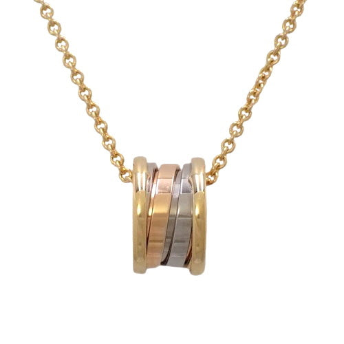 B-zero1 B-zero1 TOKYO Limited Edition Necklace in 18K Yellow Gold (YG), 18K White Gold (WG), and 18K Pink Gold (PG). Accessory Jewelry. B-zero1
