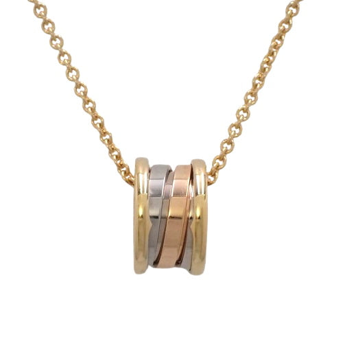 B-zero1 B-zero1 TOKYO Limited Edition Necklace in 18K Yellow Gold (YG), 18K White Gold (WG), and 18K Pink Gold (PG). Accessory Jewelry. B-zero1