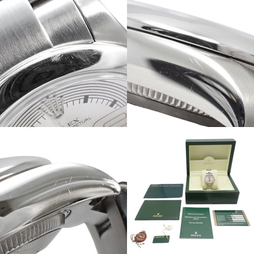 [Warranty included] 177200 Oyster Perpetual SS Stainless Steel V-Serial (2009) Automatic Movement Purchased in August 2010 Silver