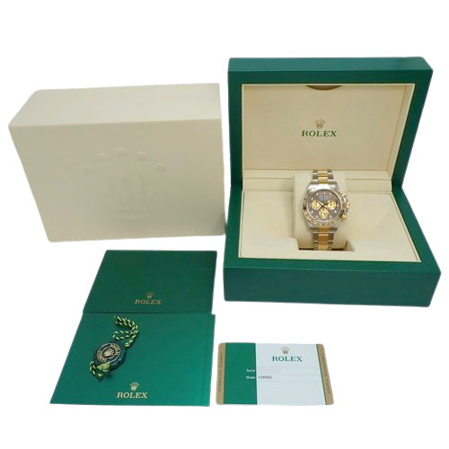 [Warranty included] 116503NG Daytona Stainless Steel / 18K Yellow Gold (YG) Random Number Automatic Watch Purchased October 2017
