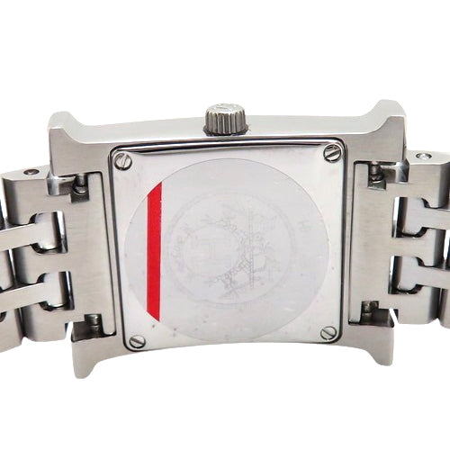 H ウォッチ HH1.230 ダイヤモンド クオーツ ベゼルダイヤ ホワイト シルバー