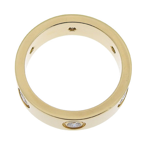 LOVE Wedding Ring, Diamond, Yellow Gold (K18YG), Accessory, Jewelry, 6PD Full Diamond