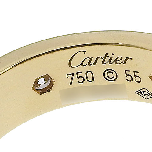 LOVE Wedding Ring, Diamond, Yellow Gold (K18YG), Accessory, Jewelry, 6PD Full Diamond