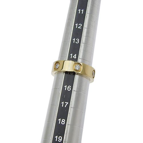 LOVE Wedding Ring, Diamond, Yellow Gold (K18YG), Accessory, Jewelry, 6PD Full Diamond