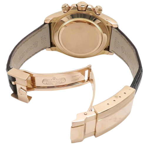 [Warranty included] 116515LN Daytona PG/Leather Pink Gold Random Number Automatic Purchased November 2014 Black