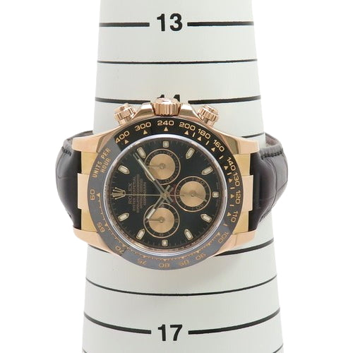 [Warranty included] 116515LN Daytona PG/Leather Pink Gold Random Number Automatic Purchased November 2014 Black