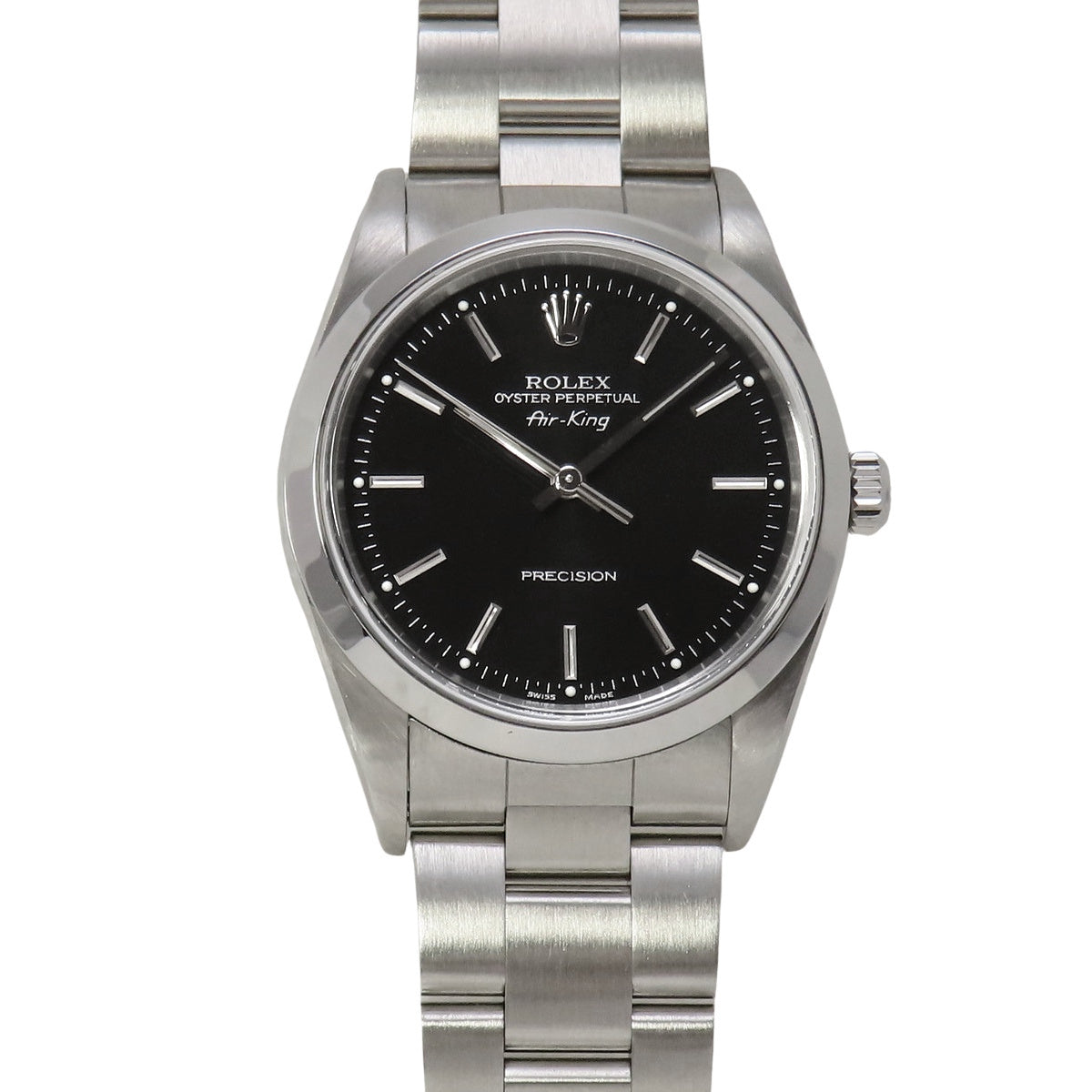 Air King 14000 SS A-number Black Automatic Men's