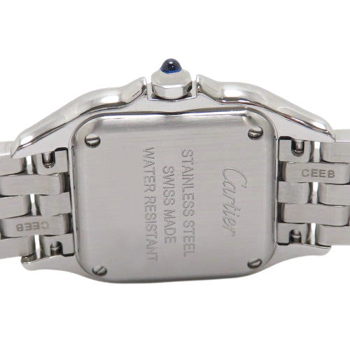 [2024 Warranty] Panthère de Cartier SM WSPN0006 SS Stainless Steel Quartz White (Purchased in May 2024)