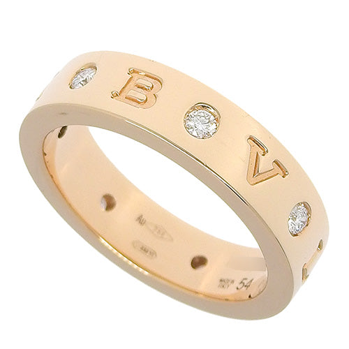 Roman Sorbet Diamond Ring in 18K Pink Gold and PG, 7 Diamonds, Size 13.5 (53.5), Accessory, Jewelry