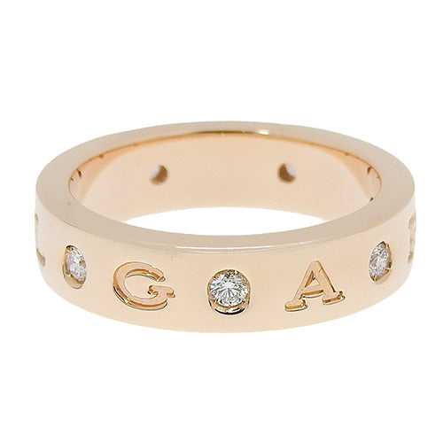 Roman Sorbet Diamond Ring in 18K Pink Gold and PG, 7 Diamonds, Size 13.5 (53.5), Accessory, Jewelry