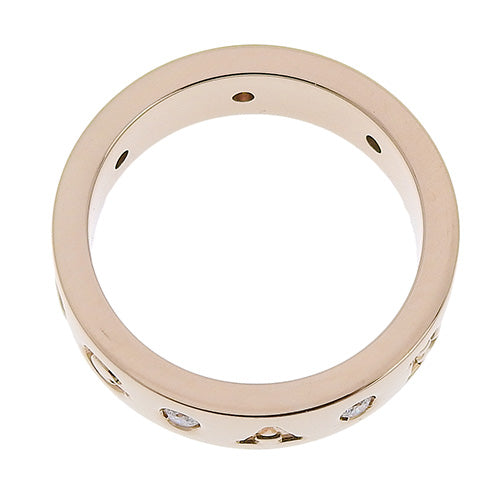 Roman Sorbet Diamond Ring in 18K Pink Gold and PG, 7 Diamonds, Size 13.5 (53.5), Accessory, Jewelry