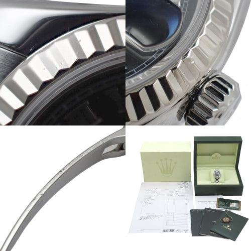 [Warranty included] 179174 Datejust SS/WG Stainless Steel Z Serial (2006) Automatic Movement Purchased July 2007 Black Silver