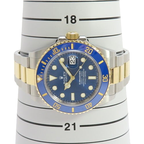 [2021 Warranty] 126613LB Submariner Date, YG/SS, Random Number, Automatic, Purchased October 2021, Blue Gold