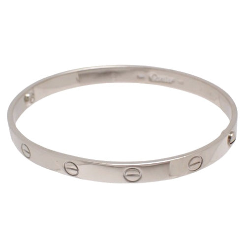ラブコレクション LOVE ブレスレット クラシックモデル B6067617 K18 ホワイトゴールド WG ラブブレスレット アクセサリー ジュエリー 旧型