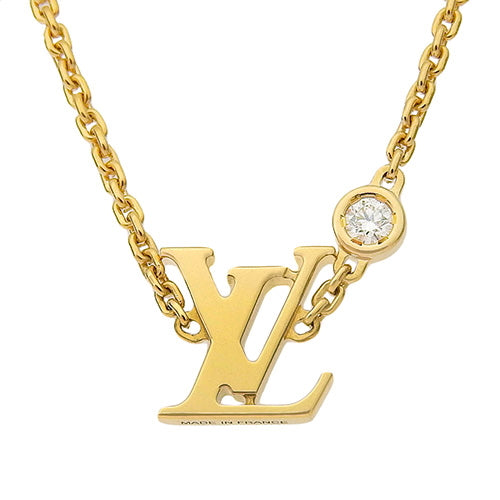 ペンダント イディール ブロッサム LV ダイヤモンド Q93626(2024年11月現在現行品) K18 イエローゴールド YG アクセサリー ジュエリー 1PD ダイヤ