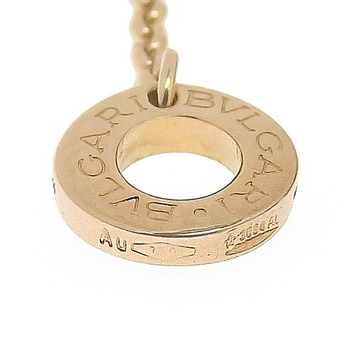 Bvlgari Bvlgari Cuore Necklace Mother of Pearl 350657 in 18K Pink Gold and PG. Accessory. Jewelry. Heart Motif Mother of Pearl Pendant.