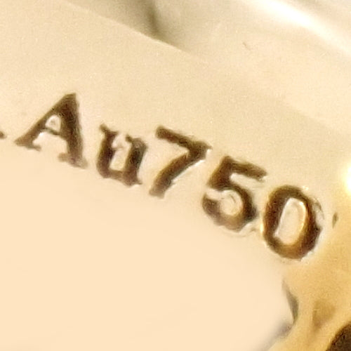 ヴィンテージ アルハンブラ イヤリング マザー オブ パール イエローゴールド K18YG アクセサリー ジュエリー