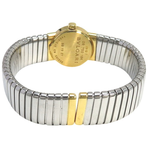 Bvlgari Bvlgari Tubogas BB192T YG/SS Quartz Watch, Black/Silver, Purchased January 2003, with Warranty