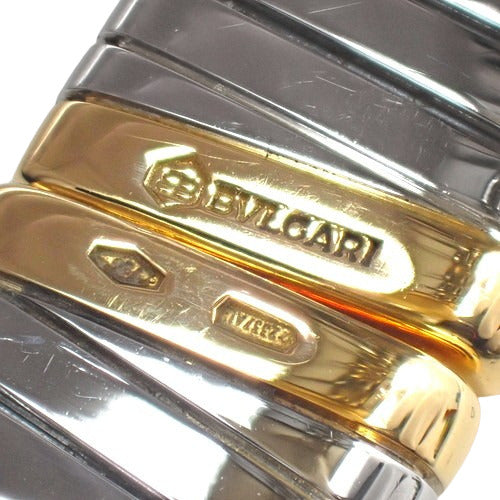 Bvlgari Bvlgari Tubogas BB192T YG/SS Quartz Watch, Black/Silver, Purchased January 2003, with Warranty