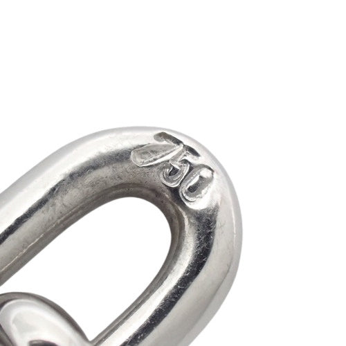 スパルタカス チェーン ネックレス ホワイトゴールド K18WG アクセサリー ジュエリー