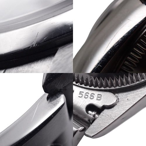 [Warranty included] 76080 Oyster Perpetual Stainless Steel SS F Series (2003-2004) Automatic Black Silver