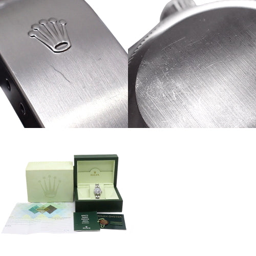 [Warranty included] 76080 Oyster Perpetual Stainless Steel SS F Series (2003-2004) Automatic Black Silver