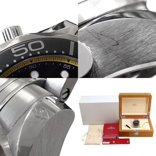 [Warranty included] 212.30.44.50.01.002 Seamaster Diver Stainless Steel Automatic Black