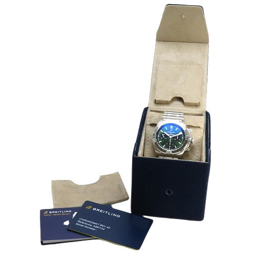 AB0134 Chronomat B01 42 SS Automatic Green