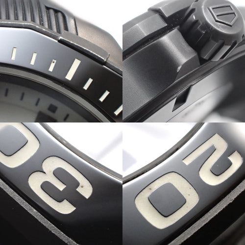 【保証書付】アクアレーサー WAY108A.FT6141 チタン クオーツ ホワイト ブラック