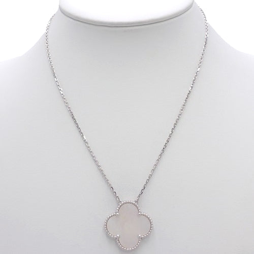 Magic Alhambra Pendant, Mother-of-Pearl, White Gold (K18WG), Accessory, Jewelry, Mother-of-Pearl