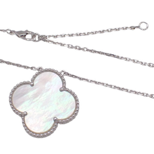 Magic Alhambra Pendant, Mother-of-Pearl, White Gold (K18WG), Accessory, Jewelry, Mother-of-Pearl