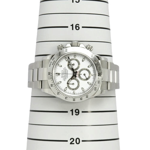 [Warranty included] Cosmograph Daytona Stainless Steel SS Z-Serial (2006) Automatic Watch, Purchased November 2007, White
