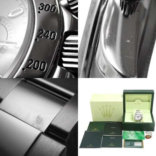 [Warranty included] Cosmograph Daytona Stainless Steel SS Z-Serial (2006) Automatic Watch, Purchased November 2007, White