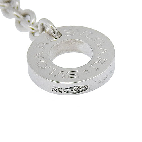 BVLGARI BVLGARI Diamond Necklace in 18K White Gold and WG, Accessory, Jewelry, Circle, 1PD
