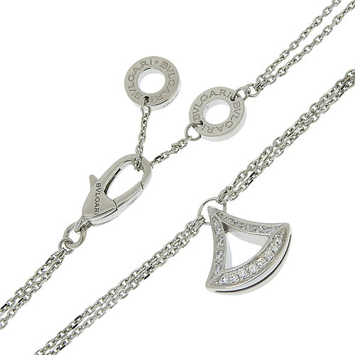 Diva's Dream 手链，小号，钻石，18K 白金，白金