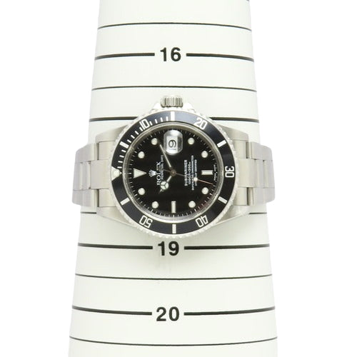 [Warranty included] 16610 Submariner Date, Stainless Steel, P-Serial (2000), Automatic, Purchased July 2000, Black, Silver