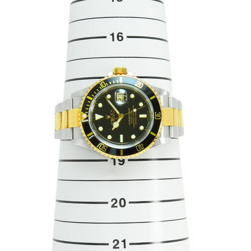 16613 サブマリーナ デイト SS×YG F番 自動巻き ブラック