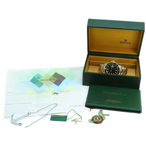 16613 サブマリーナ デイト SS×YG F番 自動巻き ブラック