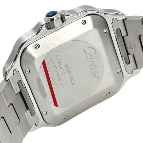 [Warranty included] WSSA0062 Santos de Cartier LM Stainless Steel Automatic Green Large Model