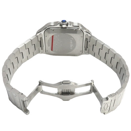 [Warranty included] WSSA0062 Santos de Cartier LM Stainless Steel Automatic Green Large Model