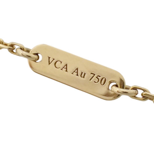 ヴィンテージ アルハンブラ ペンダント マラカイト VCARO9VA00(2024年12月現在現行品) K18 イエローゴールド YG アクセサリー ジュエリー マラカイト