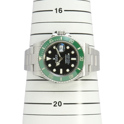 [2022 Warranty] 126610LV Submariner Date, Stainless Steel, Random Number, Automatic, Green, Purchased in May 2022, Black, Silver