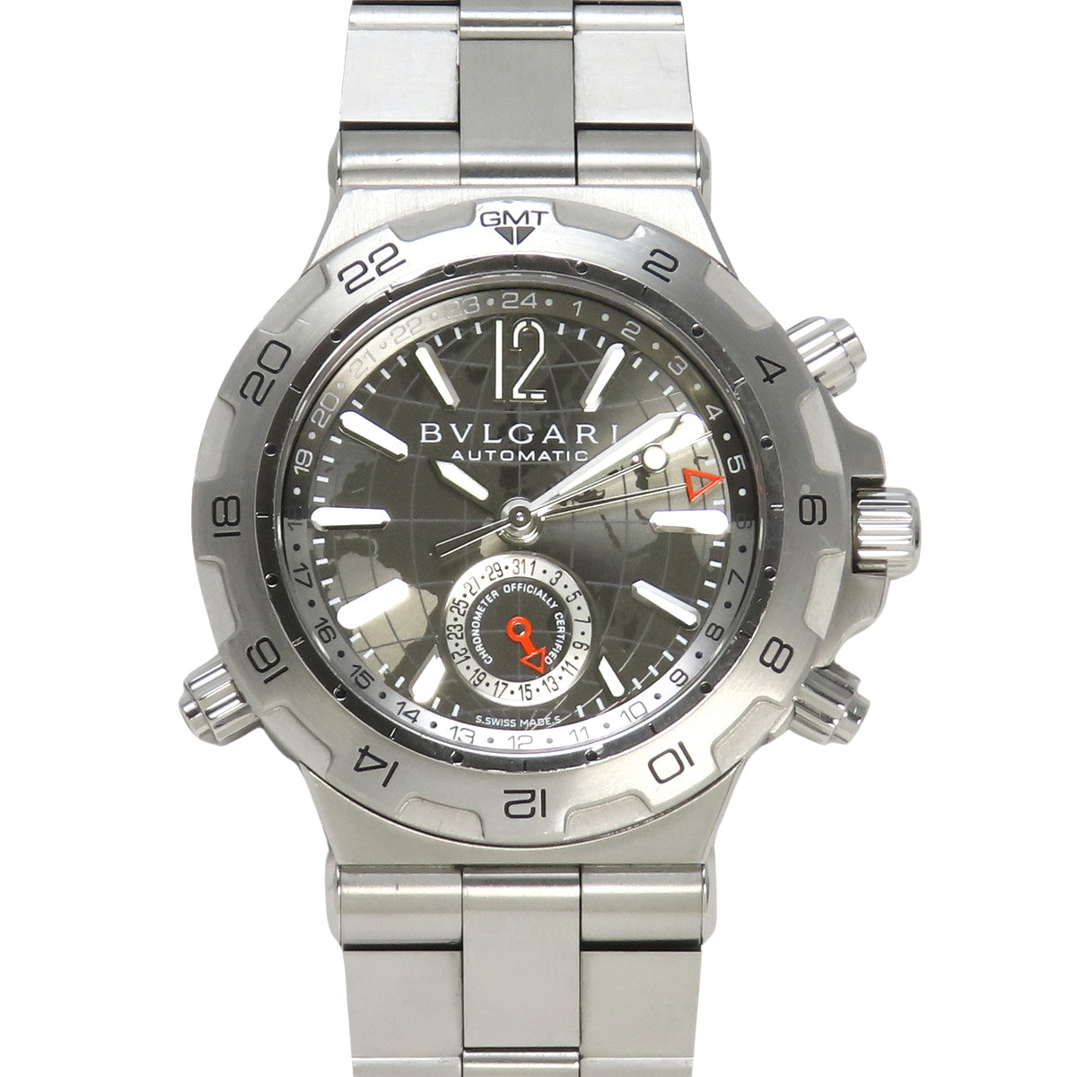 [Warranty included] Diagono Professional DP42C14SSDGMT Stainless Steel Automatic Gray