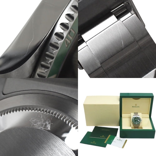 [Warranty included] 116610LV Submariner Date Stainless Steel Automatic with Random Number, Purchased in April 2016, Green